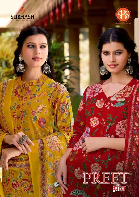 Preet By Sbs Cotton Daily Wear Kurti With Bottom Dupatta Wholesalers In Surat
